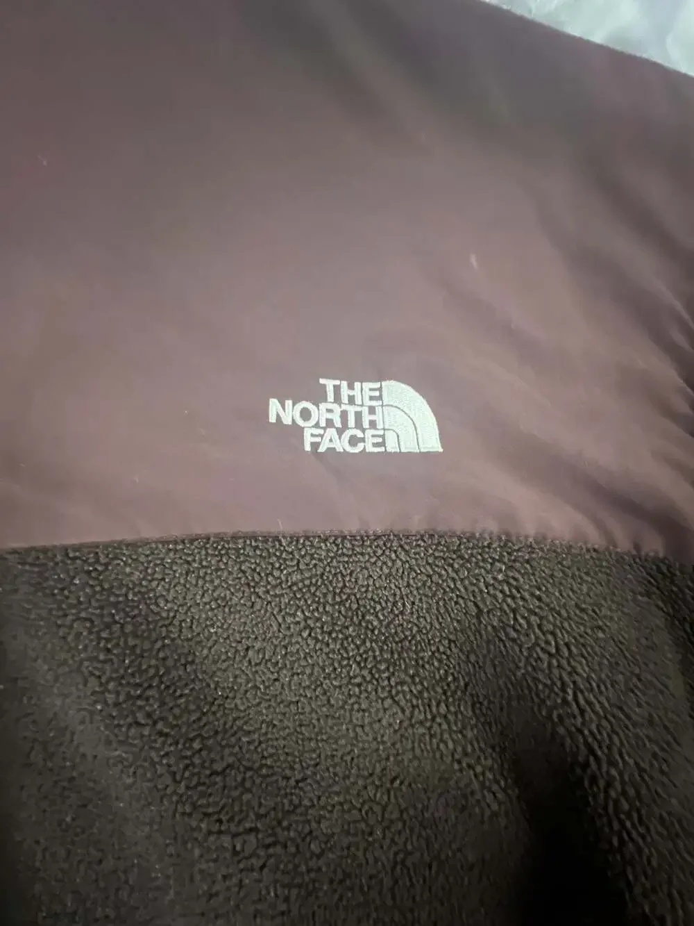 The North Face Denali Polartec Full Zip Brown Fleece Jacket Men's Size Medium
